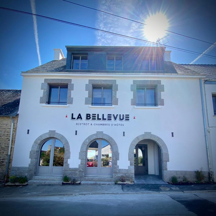 La Bellevue Bistrot Et Chambres D'Hotes Séné Esterno foto
