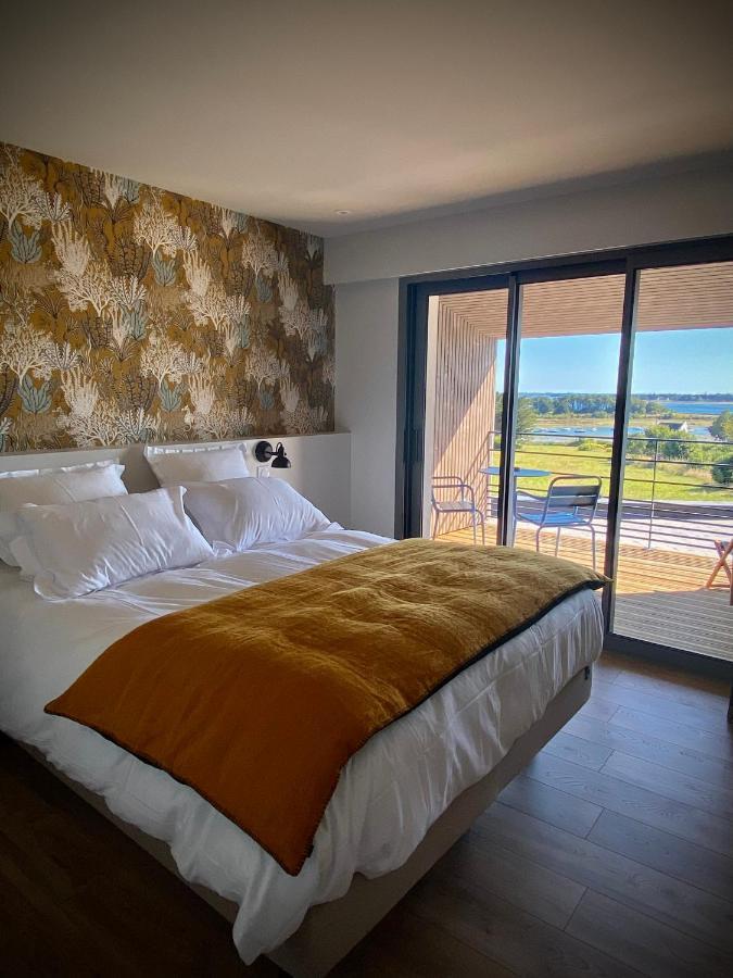 La Bellevue Bistrot Et Chambres D'Hotes Séné Esterno foto