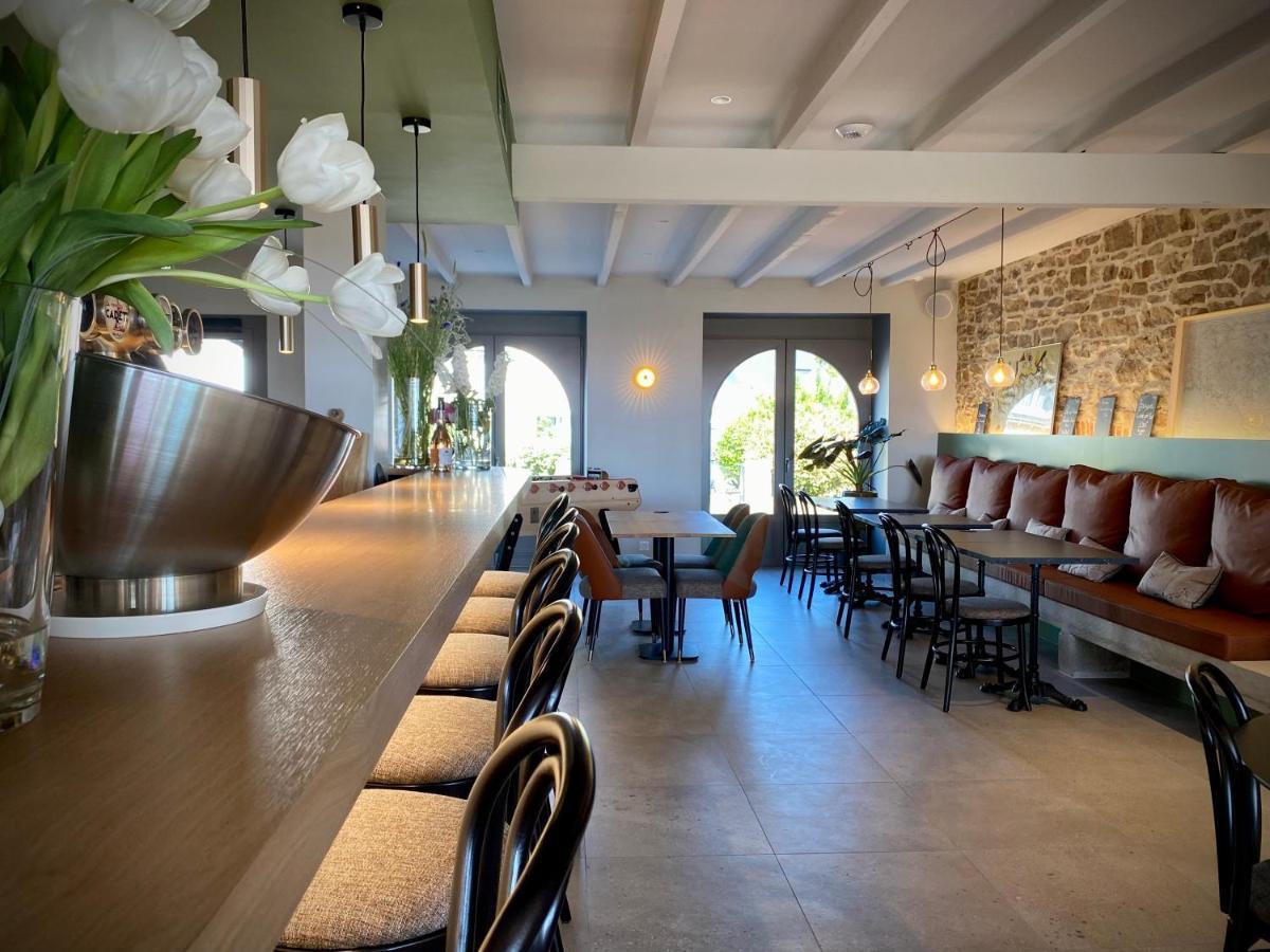 La Bellevue Bistrot Et Chambres D'Hotes Séné Esterno foto